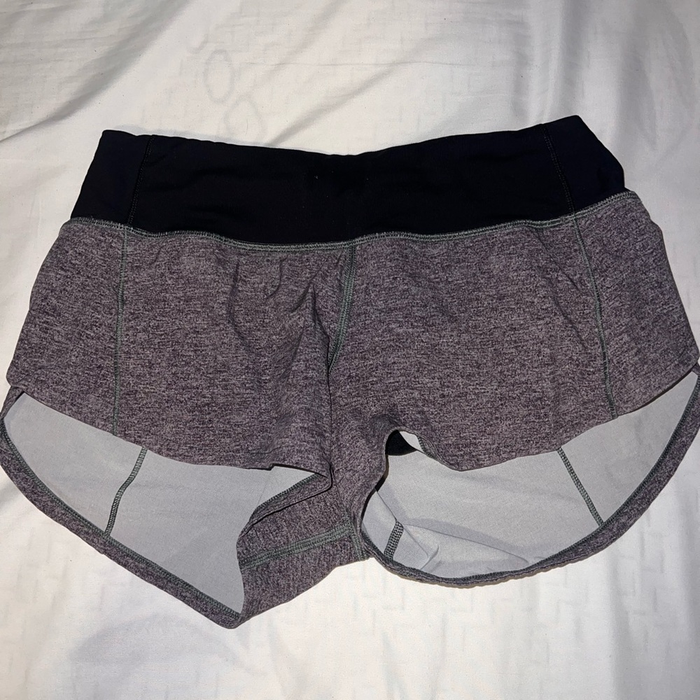 Lululemon speed up short size 2